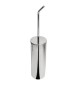 PORTA SCOPINO DA TERRA MOD. BIRD Cromo cm 8,5 x h.44 x 8,5
