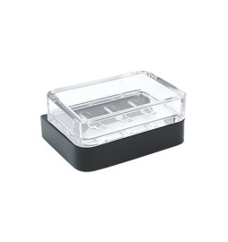 PORTA SAPONE MOD. 25 Nero cm 12,5 x h. 5 x 10,2
