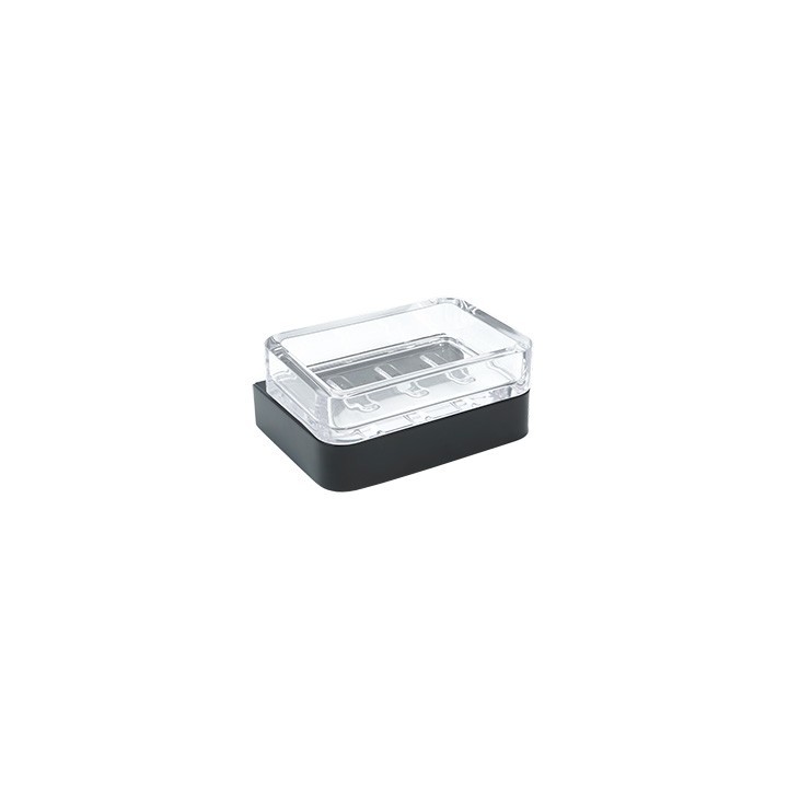 PORTA SAPONE MOD. 25 Nero cm 12,5 x h. 5 x 10,2