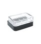 PORTA SAPONE MOD. 25 Nero cm 12,5 x h. 5 x 10,2