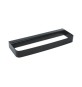 PORTA ASCIUGAMANI AD ANELLO MOD. 25 Nero cm 25 x h.2,5 x 8