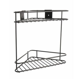 ANGOLARE DOPPIO DOCCIA NEW CHROME EVO Nero Opaco