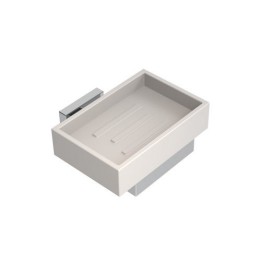 PORTA SAPONE MOD. TREND Cromo cm 12 x h.6,7 x 10,9