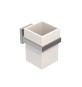 PORTA SPAZZOLINI MOD. TREND Cromo cm 8 x h.11 x 10,9