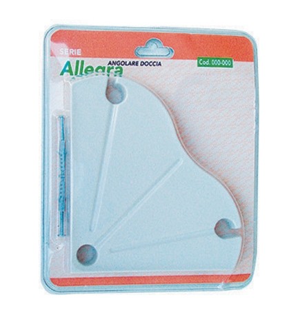 PORTA SAPONE ANGOLARE SERIE ALLEGRA Bianco