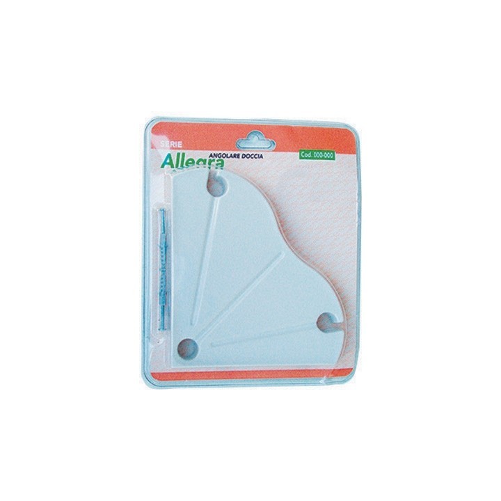PORTA SAPONE ANGOLARE SERIE ALLEGRA Bianco
