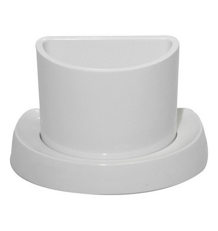 PORTA BICCHIERE EuroBlister BIANCO SERIE ALLEGRA Bianco