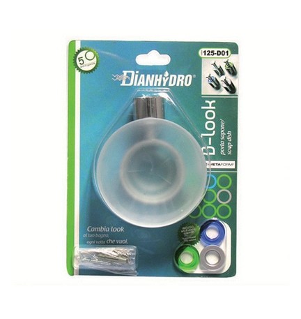 PORTA SAPONE SERIE D-LOOK Cromo