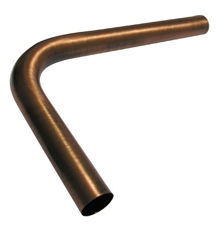 CANNA SCARICO WC 90° SENZA ROSONE RAME Diam. 30