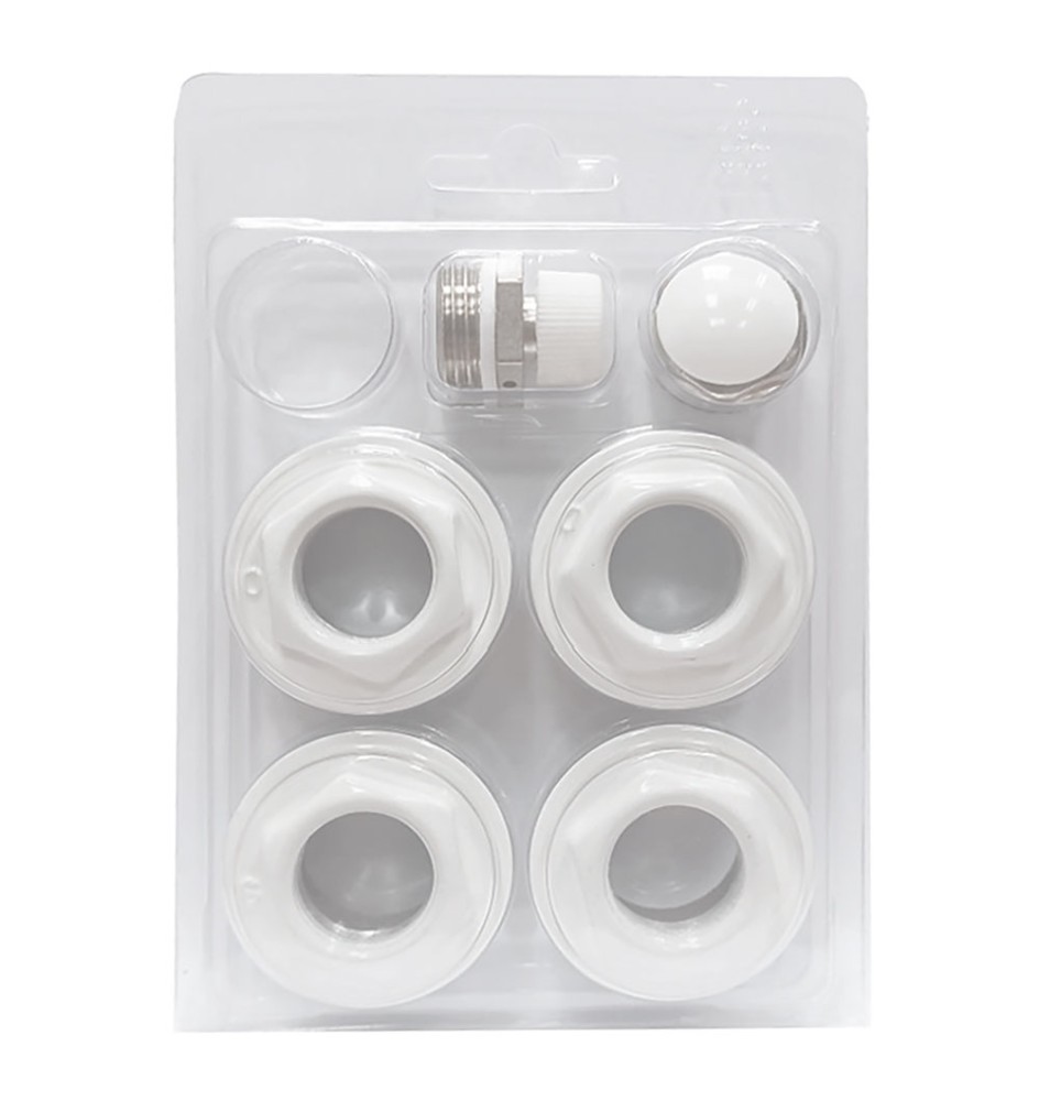 KIT ACCESSORI PER RADIATORI Ø 1' x attacco 3/8'