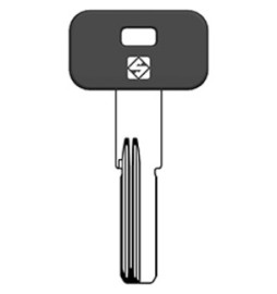 SILCA IBF5RP CHIAVE PUNZONATA TESTA PLASTICA OTTONE