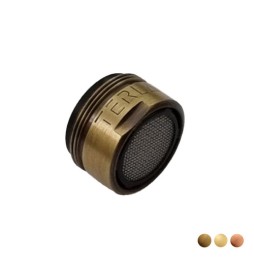 AERATORE IN OTTONE CON FILTRO MASCHIO 24X1 M 24x1 - Dorato