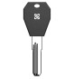 SILCA TLC1RP CHIAVE PUNZONATA OTTONE