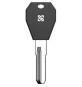 SILCA TLC2RP CHIAVE PUNZONATA OTTONE
