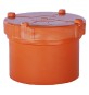 TAPPO A VITE IN PVC Ø 100