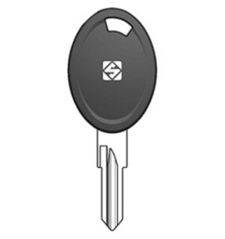 SILCA ZD24RBTE CHIAVE TRANSPONDER VUOTA OTTONE