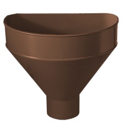 IMBUTO RACCOGLITORE PER TUBO PLUVIALE IN PVC Ø 80/100