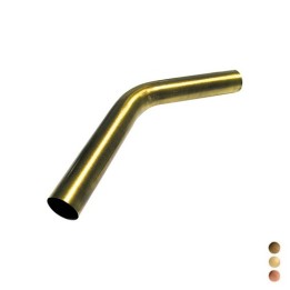CANOTTO CON CURVA 45° D. 30 X 280 Ramato