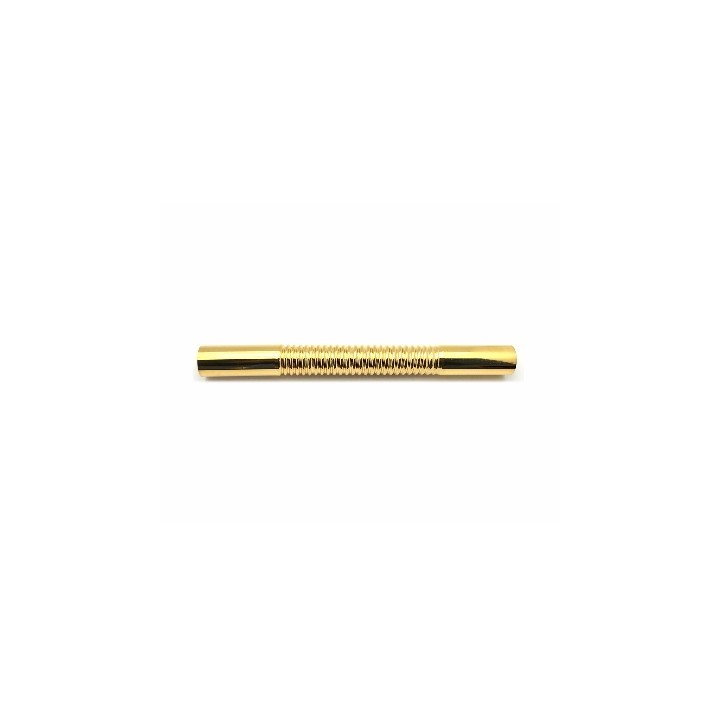 CANOTTO IN OTTONE RIGATO D. 30 X 300 Dorato