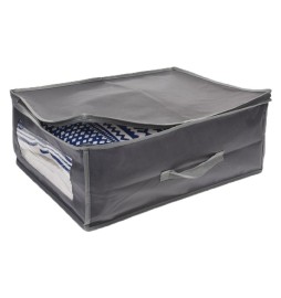 CONTENITORE PER INDUMENTI cm 105 x 45 x 16 - grigio chiaro/scuro