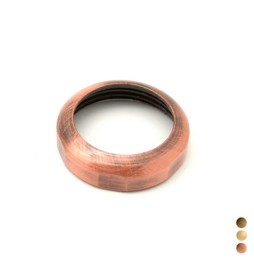 CALOTTA IN OTTONE "CHIAVARDA" 1"1/4 Foro 32 Ramata