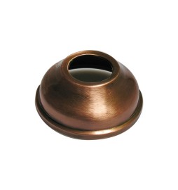 ROSONE IN OTTONE PER WC DIAM. 76 MM Foro 30 mm - Ramato