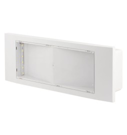LAMPADA EMERGENZA DA PARETE 'SE' '300 SE' 2W / led - cm.29,3 x 10,2 x 5,5 - 130 lumen