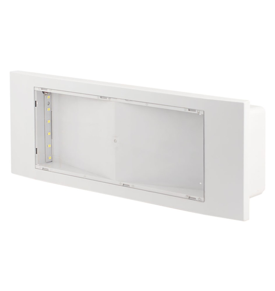 LAMPADA EMERGENZA DA PARETE 'SE' '300 SE' 2W / led - cm.29,3 x 10,2 x 5,5 - 130 lumen