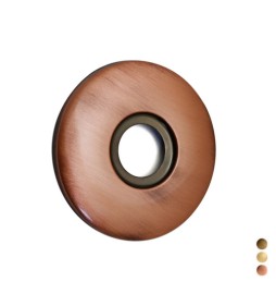 ROSONE PER RUBINETTI MAGGIORATO Foro 1/2 - Bronzato