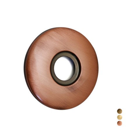 ROSONE PER RUBINETTI MAGGIORATO Foro 1/2 - Bronzato