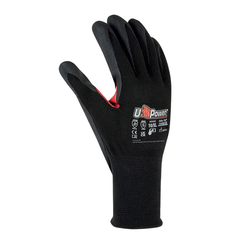 GUANTI NITRILE/NYLON 'FLYNT' Tg. 9 (L)