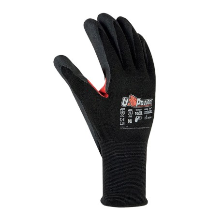 GUANTI NITRILE/NYLON 'FLYNT' Tg. 9 (L)