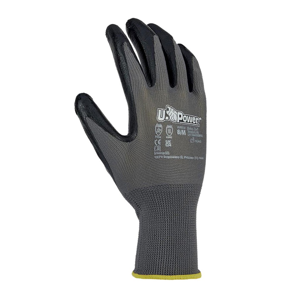 GUANTI NITRILE/POLIESTERE 'VALZER' Tg. 10