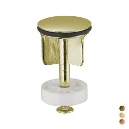 TAPPO PER SCARICO IN OTTONE 1"1/4 Dorato