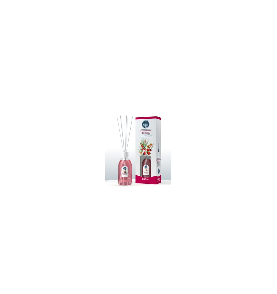 DIFFUSORE OFFICINA DEI FIORI 500ML BACCHE ROSSE