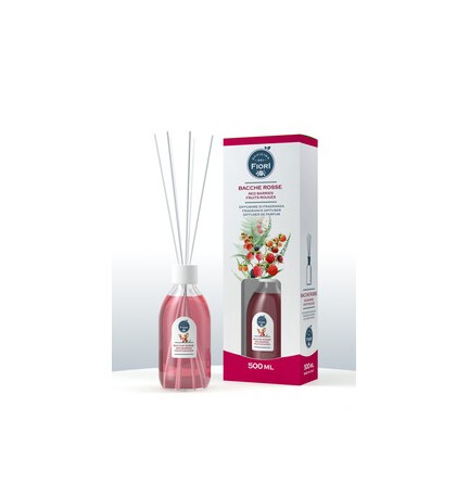 DIFFUSORE OFFICINA DEI FIORI 500ML BACCHE ROSSE