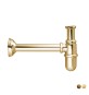 SIFONE A BOTTIGLIA SENZA PILETTA 1"1/4 Bronzato