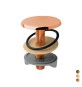 TAPPO COPRIFORO IN OTTONE Dorato