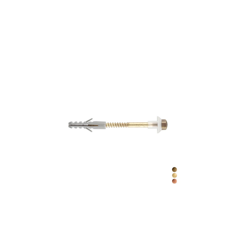 VITE FISSAGGIO PER VASO L. 80 mm - Bronzata