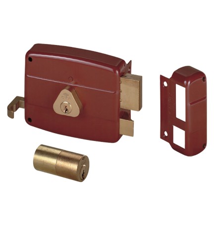 ERRATURA PORTONCINO DA APPLICARE PER LEGNO ART. 50121 'N6' - Dx - E 50