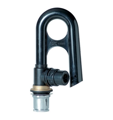 BATTERIA ITS CURVA SOLO SIFONE A COMANDO PNEUMATICO -