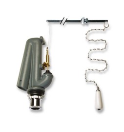 MECCANISMO DI SCARICO PER CASSETTA ALTA A CATENELLA Cromo