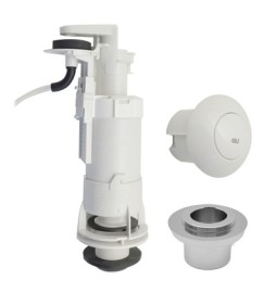 BATTERIA DI SCARICO PER CASSETTA ALTA OLI DELUXE CON PULSANTE -