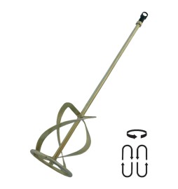 FRUSTA A TRIPLA SPIRALE SINISTRORSA 'MKN' Ø 140 mm