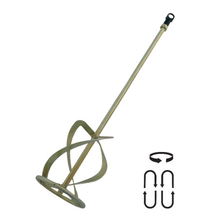 FRUSTA A TRIPLA SPIRALE SINISTRORSA 'MKN' Ø 140 mm