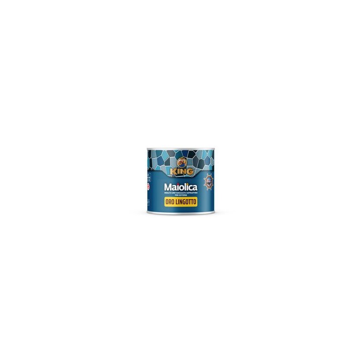 SMALTO MAIOLICA ORO LINGOTTO ESTERNI 100 G