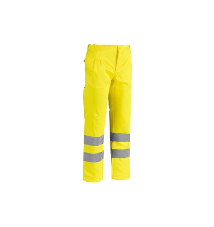 PANTALONE ALTA VISIBILIT GIALLO TG. L