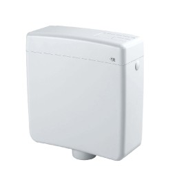 CASSETTA DI SCARICO ESTERNO POLO 2 SCARICO DOPPIO Bianca