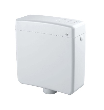 CASSETTA DI SCARICO ESTERNO POLO 2 SCARICO DOPPIO Bianca