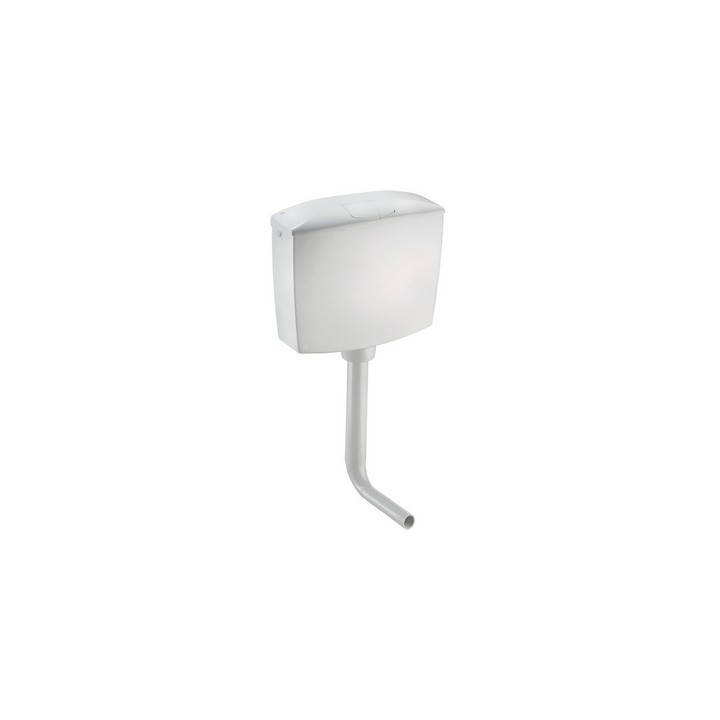 CASSETTA OLIVER A ZAINO MOD. SMERALDO DOPPIO SCARICO Bianca 3-6lt